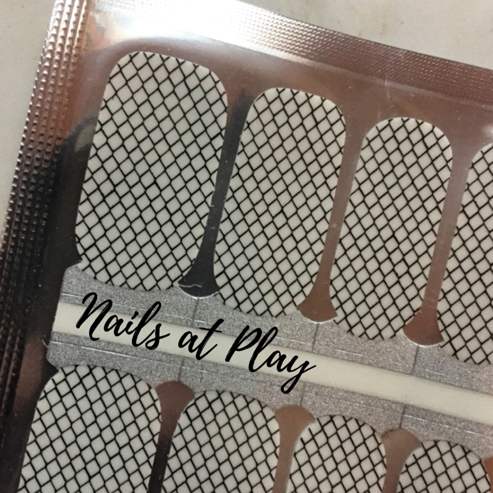 5 for $20 Nail Wraps- Only Fishnet Stockings (transparent)